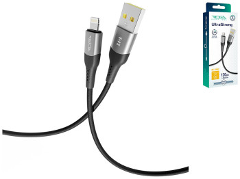 Кабель USB Ridea RC-US42 UltraStrong Lightning 12W 1,2м Цвет Черный