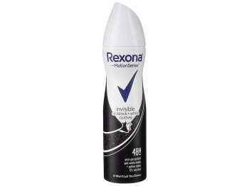 Антиперспирант аэрозоль Rexona Motionsense "Невидимая на черном и белом" 48ч 150мл
