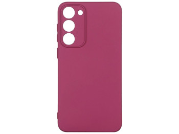 Чехол Silicone Cover Full Camera (A) для Samsung Galaxy S23 Plus, цвет 42.Maroon