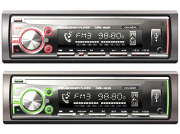 Проигрыватель бездисковый со съемной панелью Celsior CSW-1823R (MP3/SD/USB/FM)