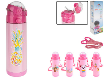 Термос-поилка детский с трубочкой 500мл