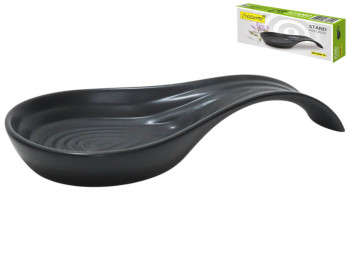 Подставка под половник Maestro Line Work, керамика, 22×8×3,5см, цвет графит