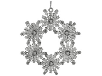 Фигурка-подвеска новогодняя Snowflake