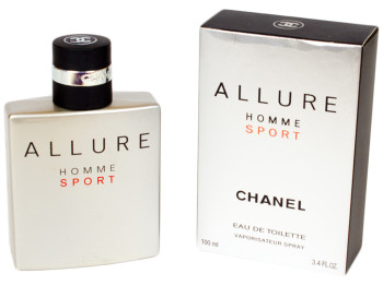 Туалетна вода (ліц.) чоловіча Chanel "Allure - Homme Sport" Eau De Toilette 100мл