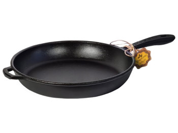 Сковорода чугунная литая, 22x4см