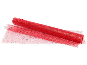 Текстиль для декораций, красный