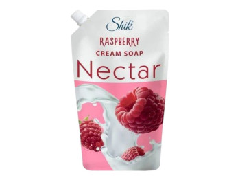 Крем-мило Shik Nectar малина, 460 г, дойпак, ягідний аромат