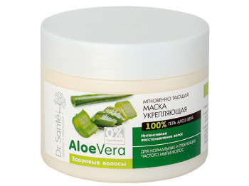 Маска для волосся Dr.Sante "Aloe Vera" зміцнююча "Здорове волосся" 300мл