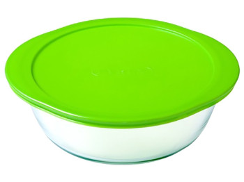 Форма Pyrex Cook&Store, 20см, с крышкой, круглая, 3426470020060