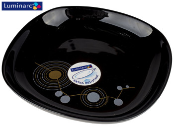 Тарелка суповая Luminarc "Sequins Black" 19см 22527
