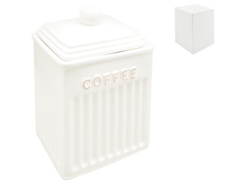 Банка для кофе Tower керамическая 11х9,5х17см 800мл