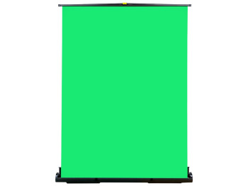 Переносной фотофон-рулетка Smart Case, алюминиевый корпус, ткань Oxford, 150×200см, цвет зеленый