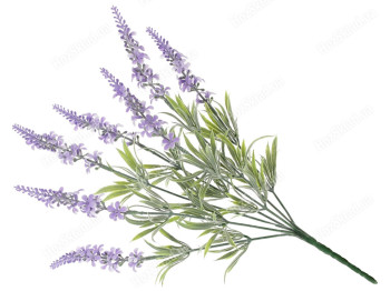 Декоративный букет Лаванды 38см, цвет - фиолетовый 