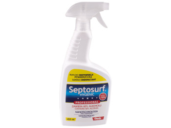 Засіб дезинфікуючий Septosurf Hygienic для поверхонь, на спиртовій основі 450мл