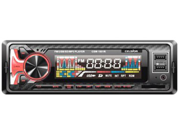 Проигрыватель бездисковый Celsior CSW-1801R (2 USB, MP3/SD/USB/FM)