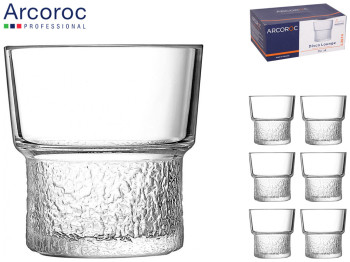 Набор стаканов низких Arcoroc Disco Lounge 210мл (цена за набор 6шт) 18290