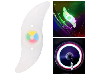 Ліхтарик LED на колесо для велосипеда, 11,5см