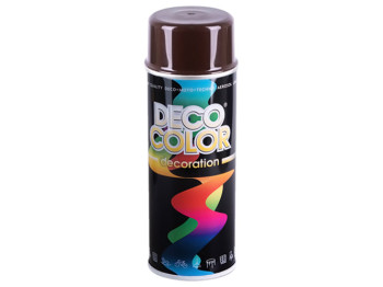 Краска аэрозольная Deco Color Decoration, шоколад, 400мл