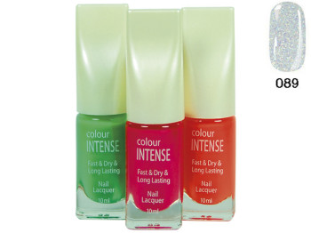 Лак для нігтів Colour Intense NP303 №089 блискітки 10мл
