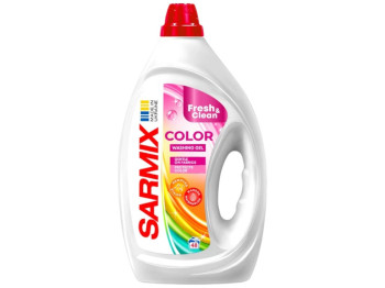 Гель для прання Sarmix Color, для кольорової білизни, 48 циклів, 1,9л