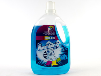 Гель для прання безфосфатний Waschkonig Color 3000мл (Німеччина)