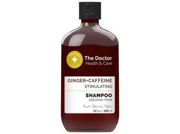 Шампунь для волосся The Doctor Ginger + Caffeine Стимулюючий, з імбиром та кофеїном, 355мл