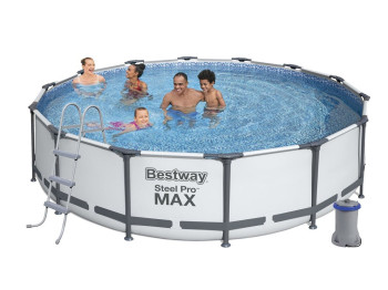 Басейн каркасний круглий Steel Pro Max. Bestway 56950
