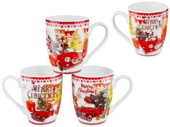 Чашка "Merry Christmas" 12х8,4х10,3см 300мл