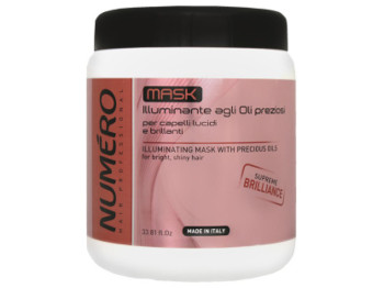 Маска для волос Numero для придания блеска, с ценными маслами 1л