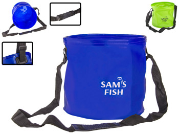 Ведро рыболовное ЭВА Sams Fish 30х30х27см 17,5л
