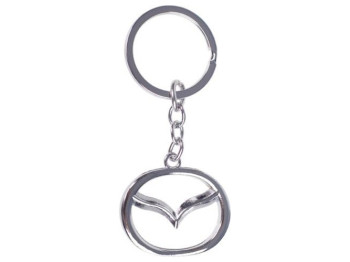 Брелок металлический дешевый 1шт MAZDA (CN)