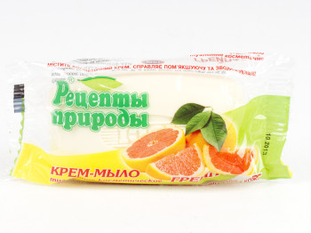 Крем-мило космет. тверде "Рецепти природи" "Грейпфрут" 100гр