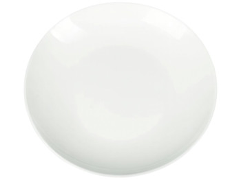 Блюдо мілке, фарфор, 244мм, колір білий