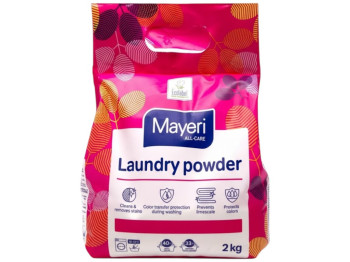 Пральний порошок Mayeri, для кольорової білизни, 40 циклів, 2кг