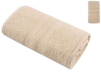 Рушник банний Soho, бавовна 100%, Luna Beige, 50х90см (ціна за набір 4шт) 6900069721448