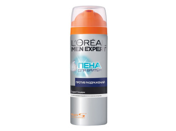 Пена для бритья с LOreal Men Expert "Гидро-глицерин" против раздражения 200мл