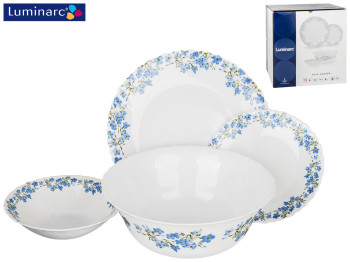 Сервиз столовый Luminarc Fest Blue Garden 19 предметов 15238