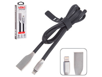 Кабель VOIN VC-003BK USB-Lightning 1м black