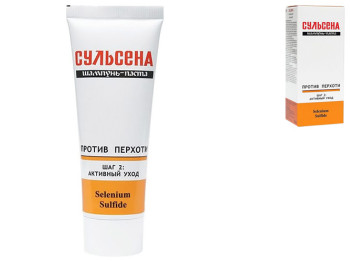 Шампунь-паста Сульсена против перхоти, 75мл