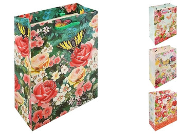 Пакет подарунковий паперовий S Butterfly2 18x23x8см