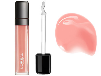 Блеск для губ LOreal Paris кремовый "Glam Shine cream" оттенок 101 (розово-персиковый) 8мл