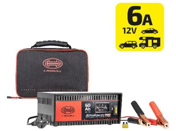 Зарядное устройство Heyner, 300 PRO 6A, 12V, 15-60AHR, стрелочный индикатор