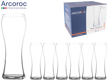 Набор стаканов для пива Arcoroc Beer Legend Wheat 590мл (цена за набор 6шт) 94348