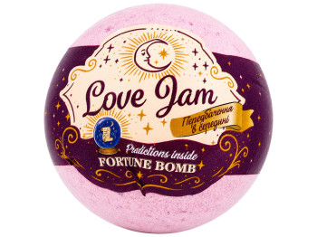 Бомбочка для ванны Bath Sweets Love Gem, с предсказанием внутри, 135 г