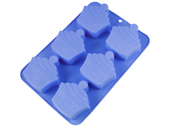 Форма для выпечки кексов силиконовая Maestro 17,5x31cм