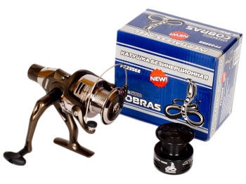 Катушка Sams Fish Cobra 5000 3BB графит. шпуля, дополн. пластик. шпуля, чехол