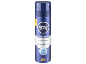 Гель для гоління Nivea men "Захист і догляд" зволожуючий 200мл