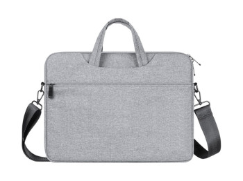 Сумка для ноутбука Dux Ducis LBJB Shoulder Bag for 14-15.4 дюймов, текстиль, цвет светло-серый