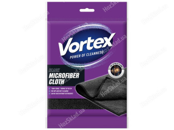 Салфетка из микрофибры Vortex Semi-Towel Black, 30х50см, 1шт