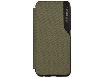 Чехол-книжка Business Fabric для Samsung A22 4G Цвет 8, Green